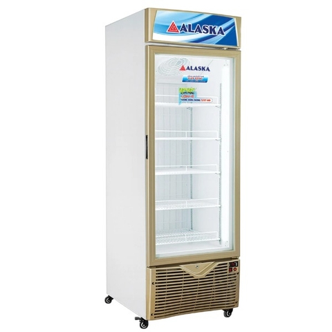 Tủ đông đứng mặt kính Alaska IF-350G, 350 lít