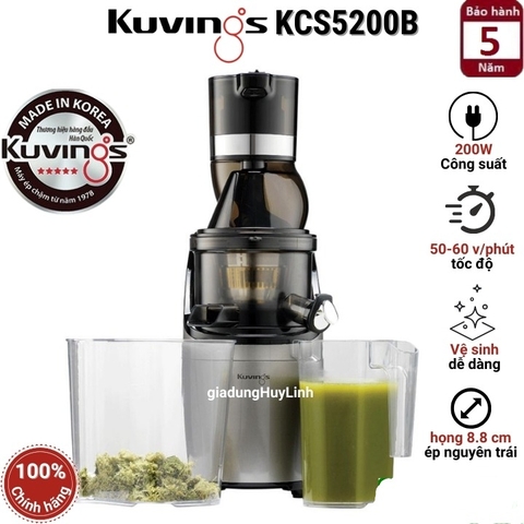 Máy ép trái cây chậm Kuvings KCS-5200B