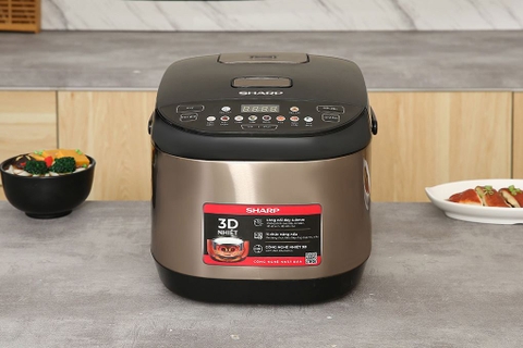 Nồi cơm điện tử Sharp 1.8 lít KS-TH18E2O-RS