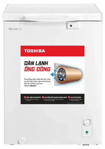 Tủ đông Toshiba Inverter 143 lít GR-RC185CM-PMV(01)
