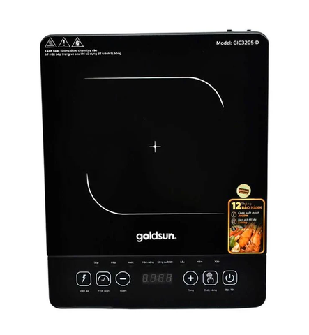 Bếp từ cảm ứng Goldsun GIC3205-D 2000W (kèm lẩu)
