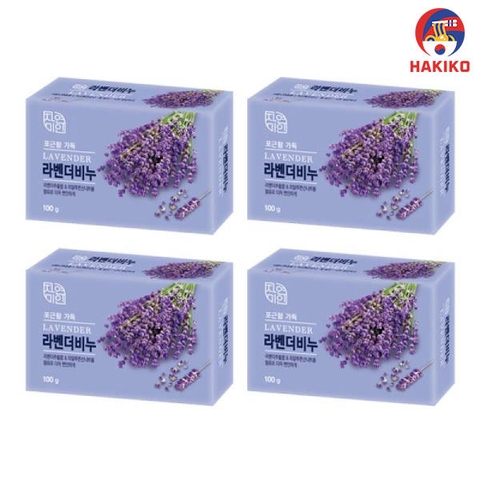 Xà Bông Tắm Mukunghwa Hàn Quốc Hương Lavender 100G 라벤더 비누