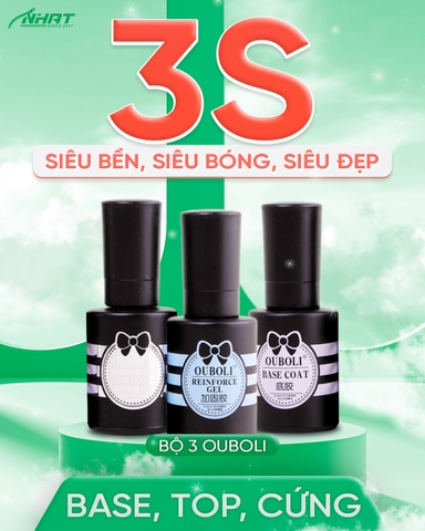 Mẹo sử dụng sơn Base, Top, Cứng OUBOLI sao cho bền?