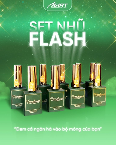 𝐒𝐞𝐭 𝐧𝐡𝐮̃ 𝐅𝐥𝐚𝐬𝐡 - Đem cả ngân hà vào bộ móng của bạn