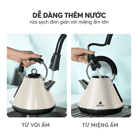 Ấm đun nước siêu tốc Elmich 1,8L KEE 1778