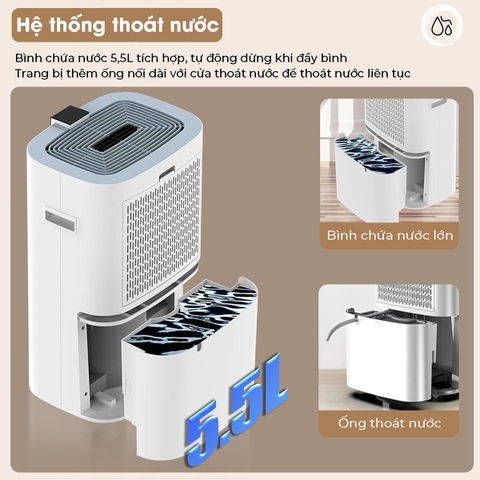Máy hút ẩm và lọc không khí U ULTTY HERCULES