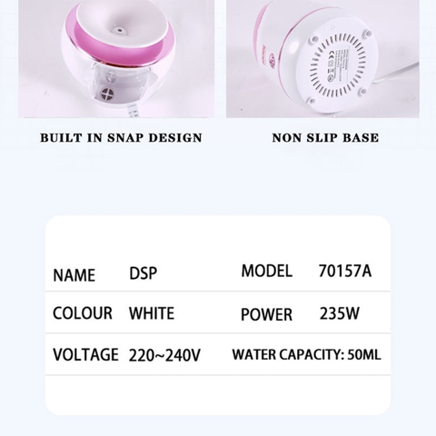 Máy xông hơi mặt DSP 70157 cao cấp