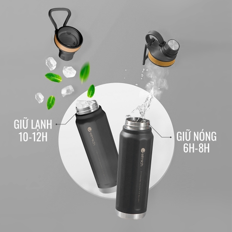 Bình giữ nhiệt inox 304 dung tích 532ml Elmich EL3675