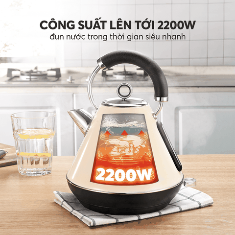 Ấm đun nước siêu tốc Elmich 1,8L KEE 1778