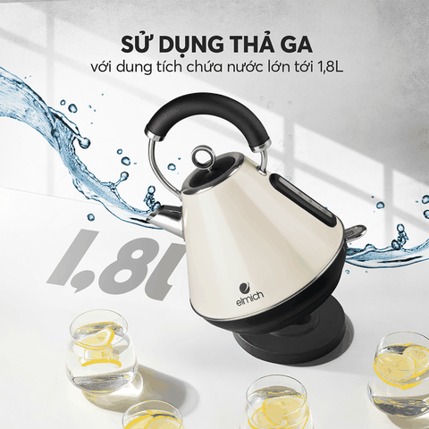 Ấm đun nước siêu tốc Elmich 1,8L KEE 1778