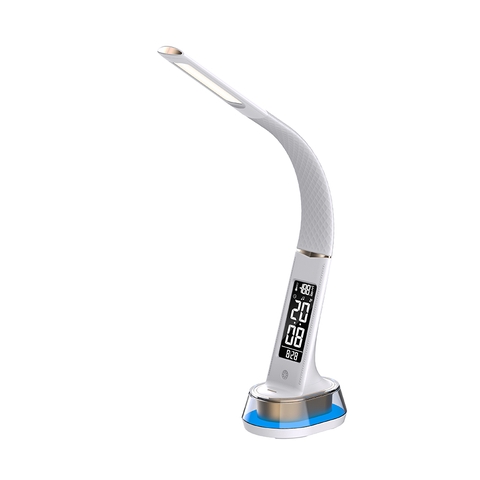 Đèn bàn LED cảm ứng tích hợp màn hình đồng hồ HD và đèn RGB Wilit C13A cao cấp