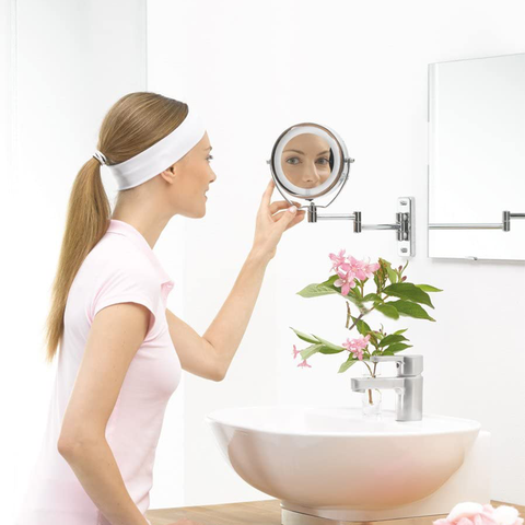 Gương trang điểm 2 mặt đèn LED gắn tường Beurer BS59