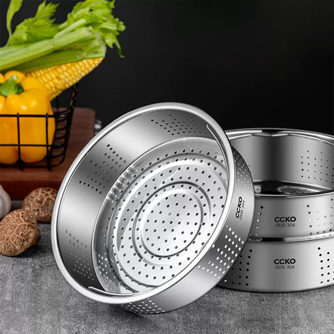 Xửng hấp inox CCKO CK8633 CK8634 cao cấp