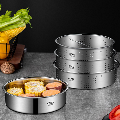 Xửng hấp inox CCKO CK8633 CK8634 cao cấp