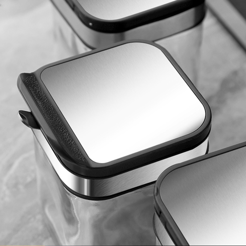 Set 3 lọ đựng gia vị phong cách Bắc Âu KACHEEG MOERI cao cấp