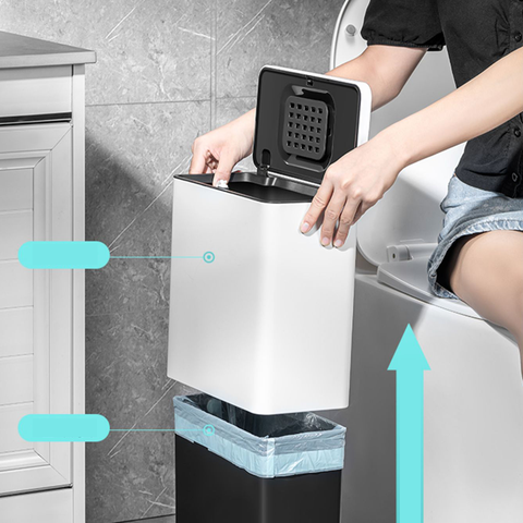 Thùng rác nắp ấn CCKO CK9945 cao cấp