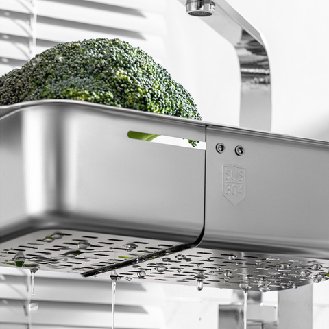 Rổ gác bồn rửa bát thông minh đa năng CCKO CK8632 cao cấp