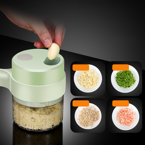 Máy thái, nghiền hành tỏi ớt KACHEEG 2 in 1 cao cấp