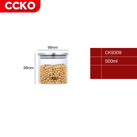 Lọ thủy tinh đựng đồ khô CCKO CK9309 cao cấp