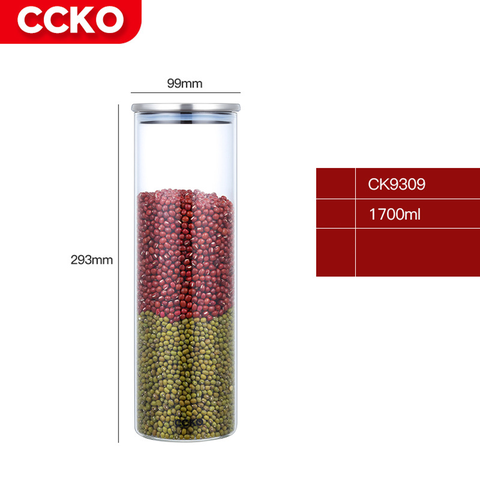 Lọ thủy tinh đựng đồ khô CCKO CK9309 cao cấp