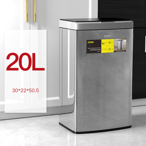 Thùng rác cảm ứng thông minh dung tích lớn CCKO CK9919 cao cấp
