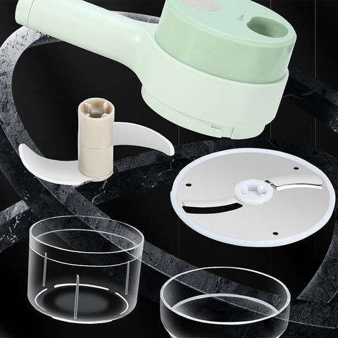 Máy thái, nghiền hành tỏi ớt KACHEEG 2 in 1 cao cấp