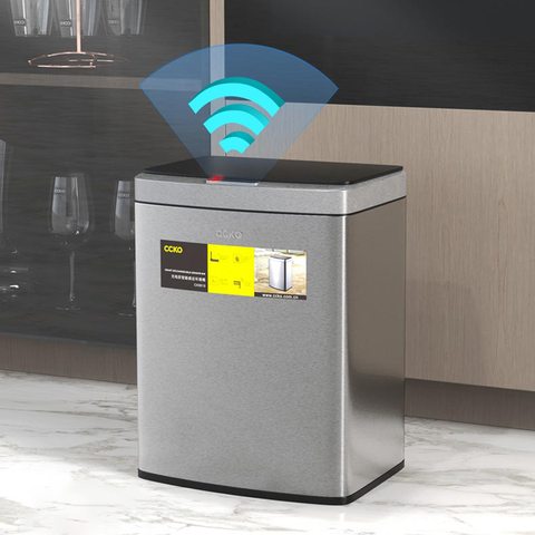 Thùng rác cảm ứng thông minh dung tích lớn CCKO CK9919 cao cấp