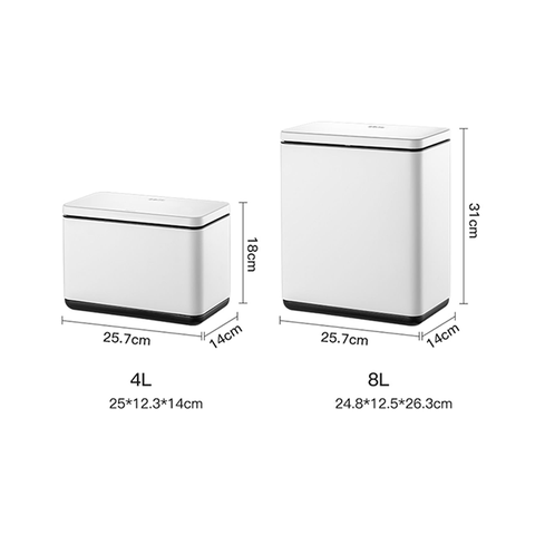 Thùng rác nắp ấn CCKO CK9945 cao cấp