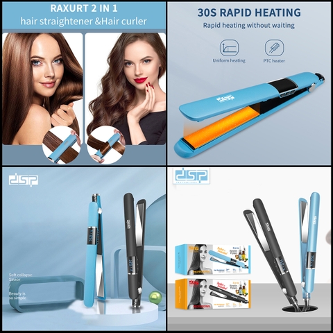 Máy duỗi tóc DSP 10210 cao cấp
