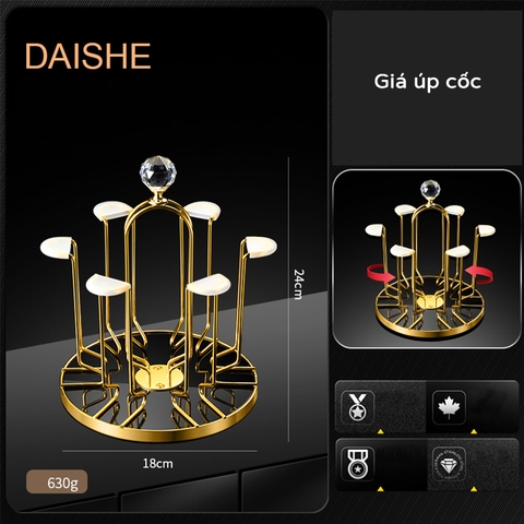 Giá úp cốc chén KACHEEG DYSHE cao cấp