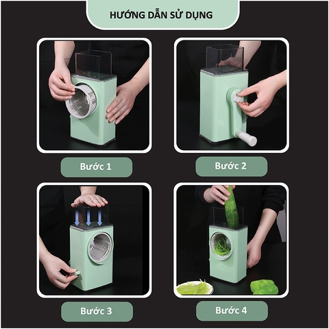 Máy cắt thái rau củ quả đa năng KACHEEG DYKO cao cấp