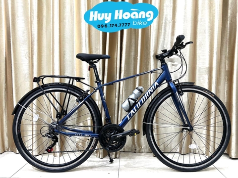 Xe Đạp Đi Phố Califonia City 300 Khung nhôm 21 số shimano