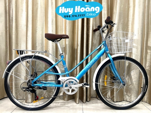 Xe Đạp Califonia Modeltime khung nhôm 6 số Shimano cao cấp