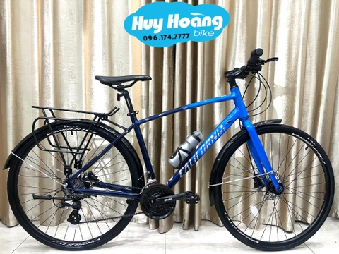 Xe Đạp Đi Phố Califonia City 450  Khung nhôm , phanh dầu 24 số shimano Atus