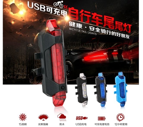 Đèn hậu led NQY sạc được