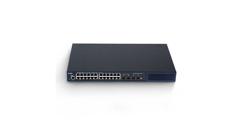 Thiết bị chuyển mạch Ruijie 24-Port 10/100/1000BASE-T,and 4 1G/10G SFP+ Ports, Support HPoE(Port1~4),PoE+, PoE,max 375w for PoE