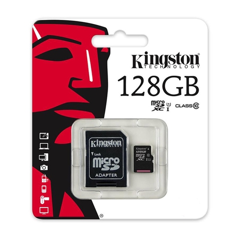 Thẻ nhớ Micro SD Kingston 128Gb Class 10 100MB/s