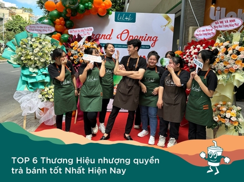 TOP 6 Thương Hiệu Nhượng Quyền Trà Bánh Tốt Nhất Hiện Nay