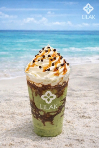 Matcha chip caramel