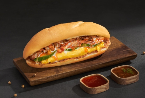Bánh mì Pate trứng