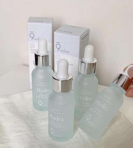 9 Wishes Hydra Cream Ampule Hydra Glowing Deep Hydration