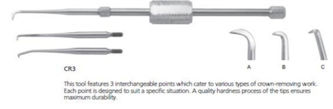 Bộ tháo mão – Crown Remover Osung RECR3KIT (Bộ)