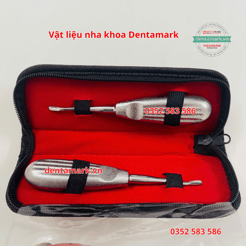 Nạy ưỡn răng cưa nhổ răng 8 - Bộ 2 cây bẩy