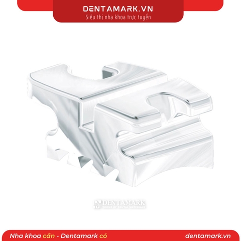 Bộ mắc cài sứ tự khóa Krystal hệ Roth/MBT(5x5) DynaFlex (tự buộc)