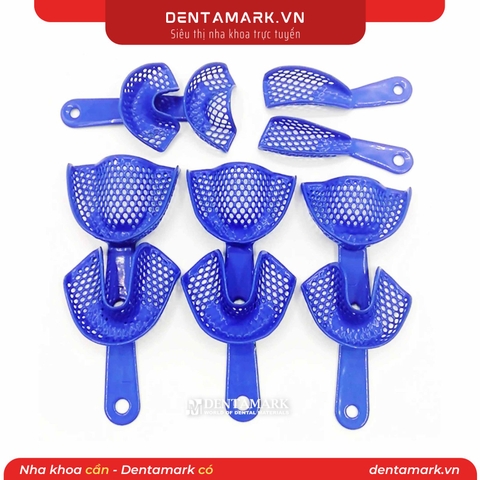 Bộ thìa lấy dấu thép nhựa