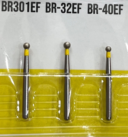 Mũi Khoan MANI BR Vàng Extra Fine – Vỉ 5 Cái