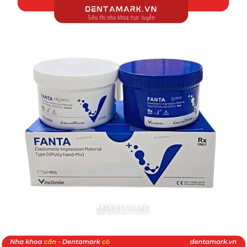 Cao su Silicon đặc Fanta Dùng tay Hộp 2 Hũ x 400g