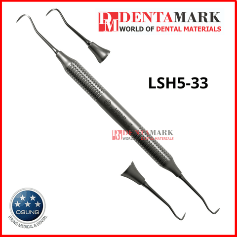 Cây cạo vôi Sickle Scaler Osung - Metal Handle