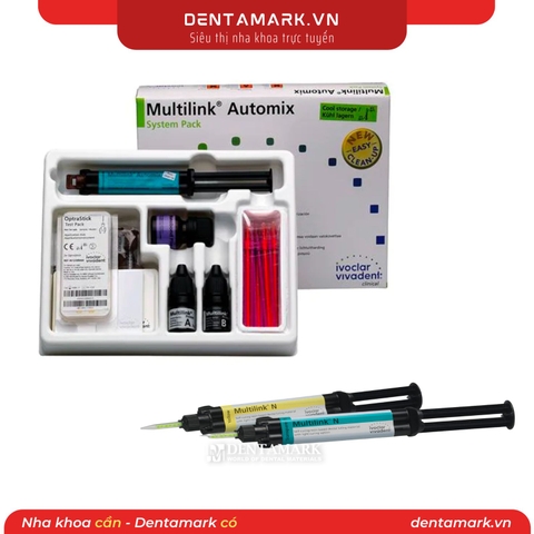 Cement resin gắn cầu mão sứ Multilink N - Ivoclar Vivadent