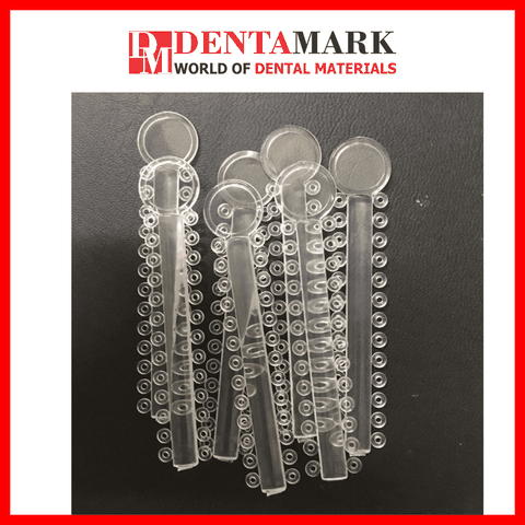 Chun tại chỗ - thun buộc mắc cài - chun đơn - TQ (Gói/40 cây)